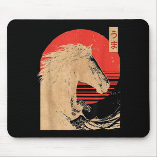 Amazing Chinese Year Of The Horse Japanese New Yea Mouse Pad