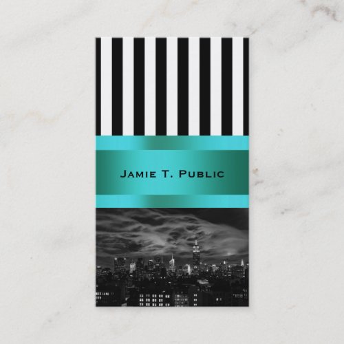 Amazing Clouds NY City Skyline Empire State Business Card
