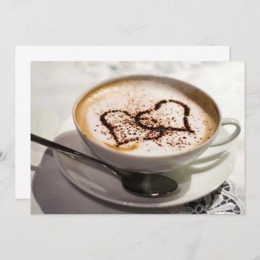 Amazing coffee photo (Front/Back)