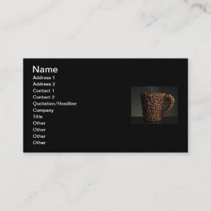 Amazing coffee photo-3 business card