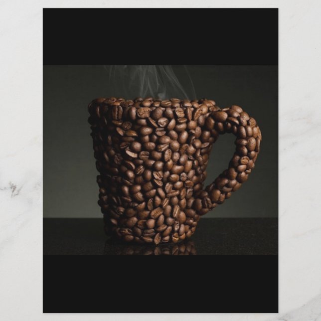 Amazing coffee photo-3 flyer (Front)