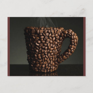 Amazing coffee photo-3 postcard