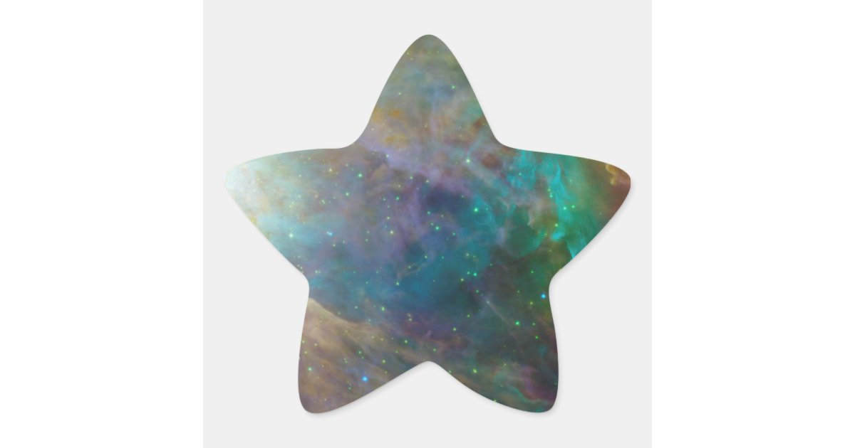 Amazing Colors in Orion Star Sticker | Zazzle
