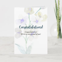 AMAZING congratulations card
