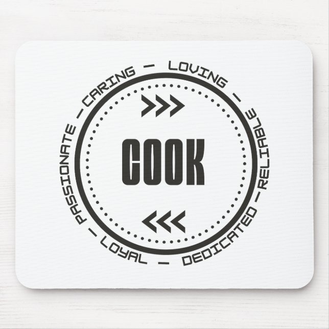 Amazing Cook Mouse Pad (Front)