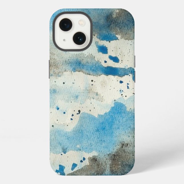 Amazing, Cool, Blue Case-Mate iPhone Case (Back)