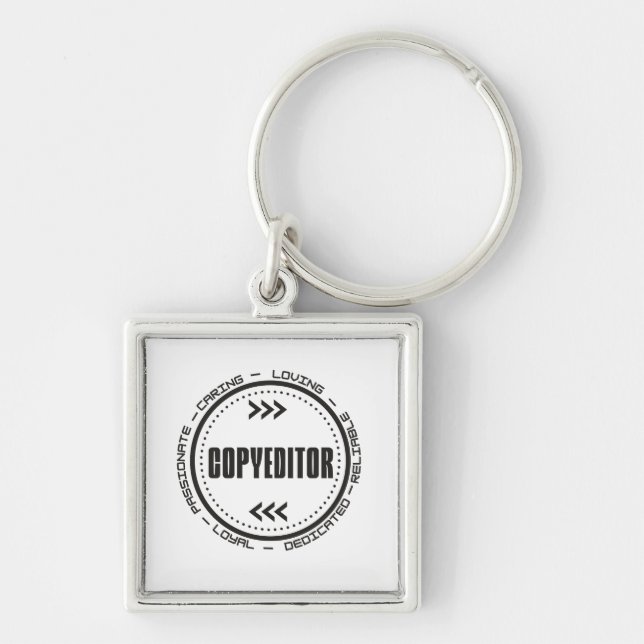 Amazing Copyeditor Keychain (Front)