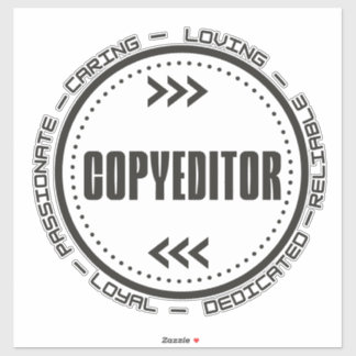 Amazing Copyeditor Sticker