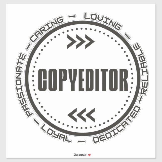 Amazing Copyeditor Sticker (Sheet)