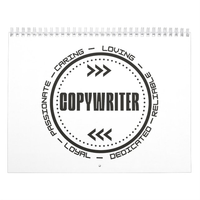 Amazing Copywriter Calendar (Cover)