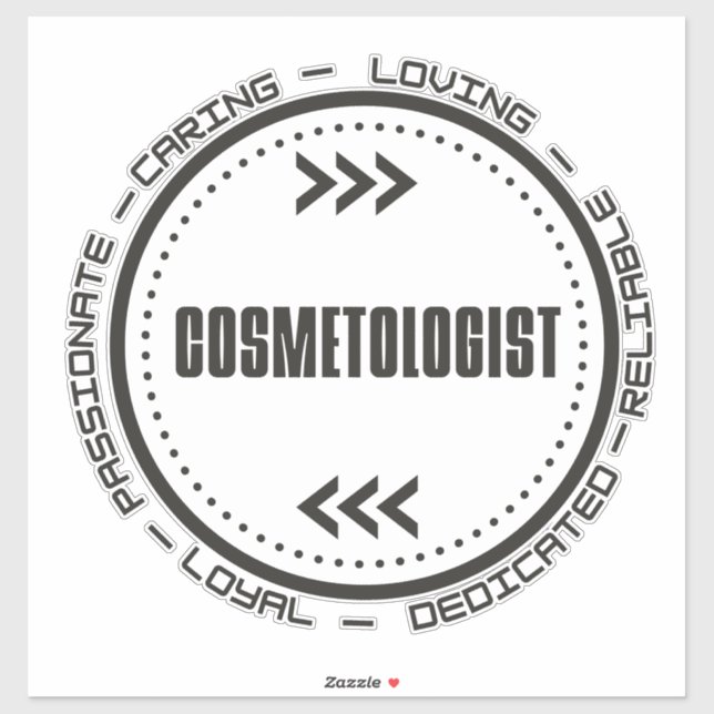 Amazing Cosmetologist Sticker (Sheet)
