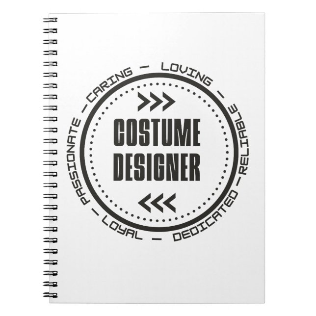 Amazing Costume Designer Notebook (Front)