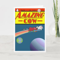 AMAZING COW CARD