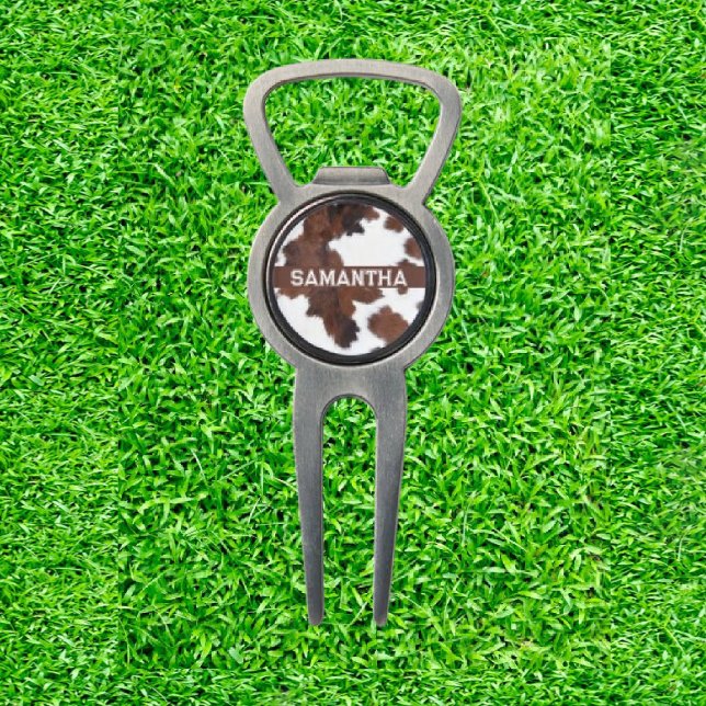  Amazing Cow Print  Divot Tool (Moo-ve Your Game to New Heights!)
