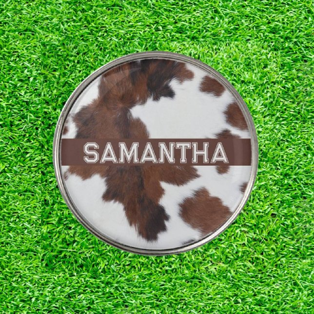  Amazing Cow Print  Golf Ball Marker (Moo-ve Your Game, Swing in Style!)