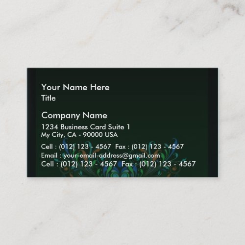 Amazing creative art design business cards