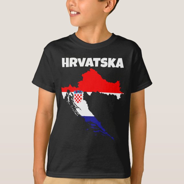 Amazing croatian Fan Design T-Shirt (Front)