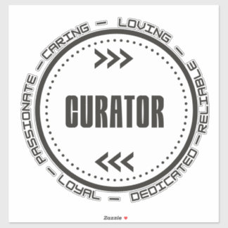 Amazing Curator Sticker