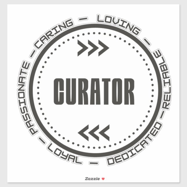 Amazing Curator Sticker (Sheet)