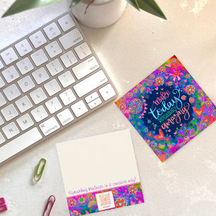 Amazing Day Quote Fun Heart Kindness Card