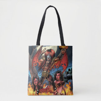 Amazing Demon Boy Art Tote Bag