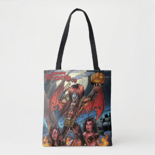 Amazing Demon Boy Art Tote Bag