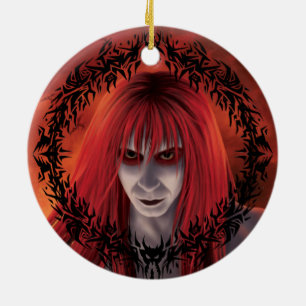 Amazing Demon Boy Ceramic Ornament