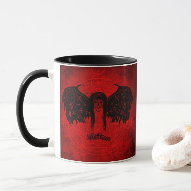 Amazing demon Boy Curse Mug (With Donut)