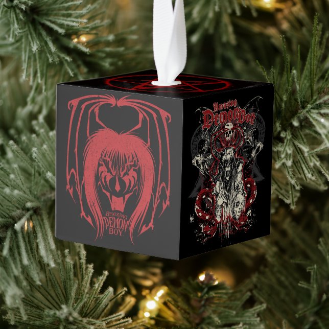 Amazing Demon Boy Demon Cube Ornament (Tree)