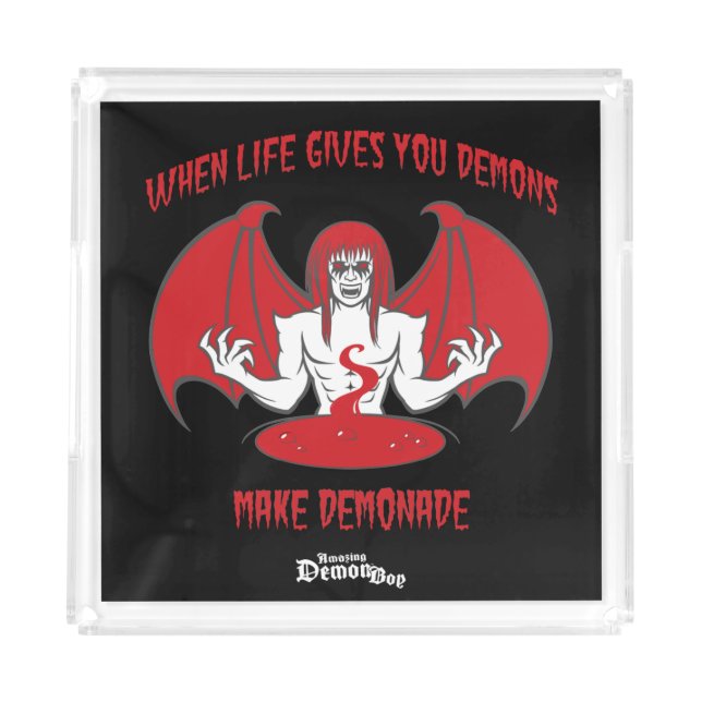 Amazing Demon Boy Demonade Acrylic Tray (Front)