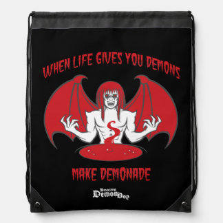 Amazing Demon Boy Demonade Drawstring Bag