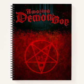 Amazing Demon Boy Pentagram Notebook