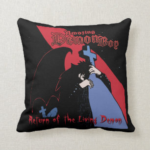 Amazing Demon Boy Return of the Demon Throw Pillow