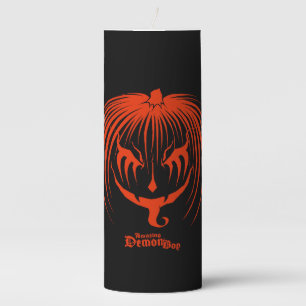 Amazing Demonboy Pumpkinhead Halloween Pillar Candle