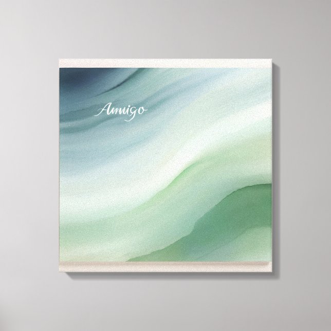 Amazing design  canvas print (Front)