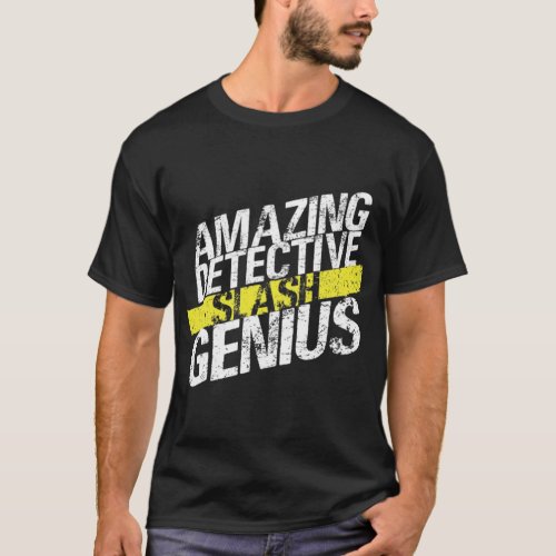 Amazing Detective SLASH Genius Slim Fit T_Shirt