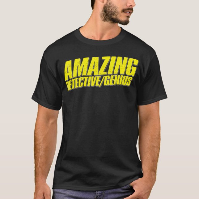 Amazing DetectiveGenius Halloween Heist Winner T-Shirt (Front)