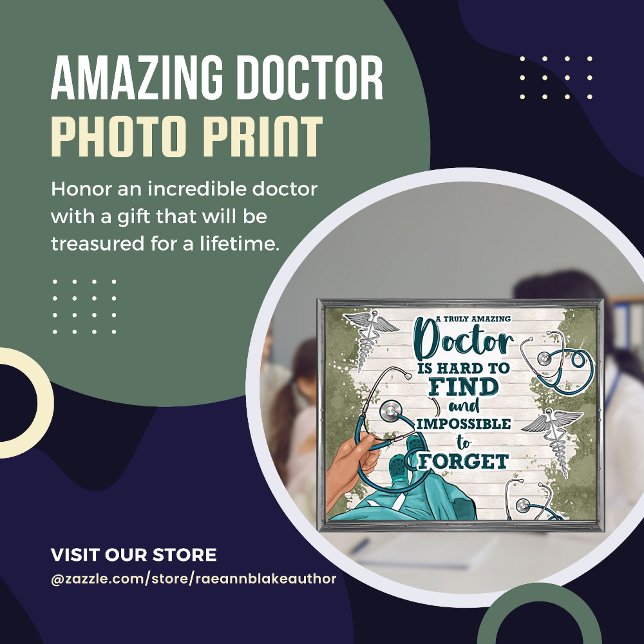 Amazing Doctor Photo Print (Creator Uploaded)