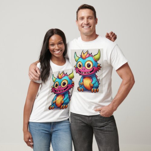 Amazing Dragon Printed Design  T_Shirt