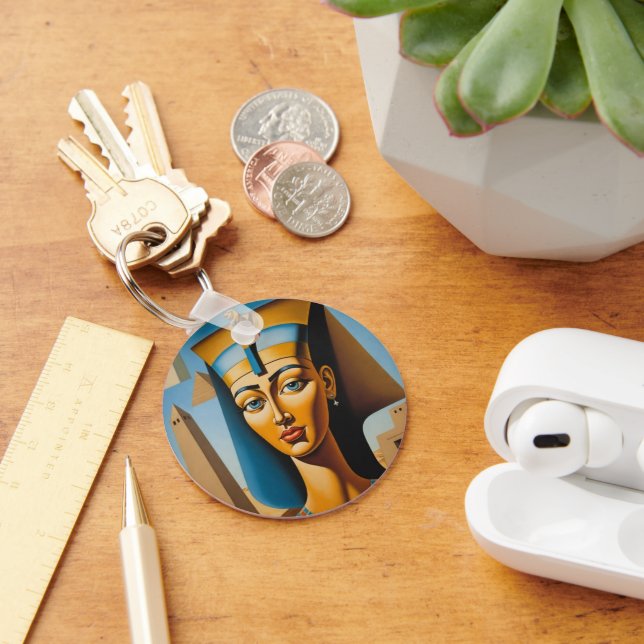 Amazing Egyptian Queen Keychain (Desk)