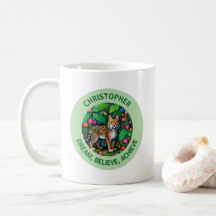Amazing Fairy Lynx Bobcat Animal Coffee Mug