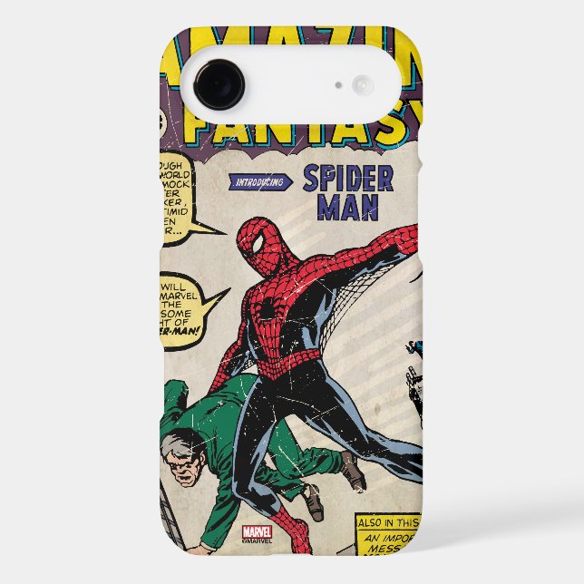 Amazing Fantasy Spider-Man Comic #15 Case-Mate iPhone Case (Back)