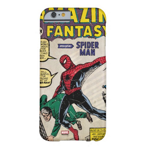 Amazing Fantasy Spider_Man Comic 15 Barely There iPhone 6 Case