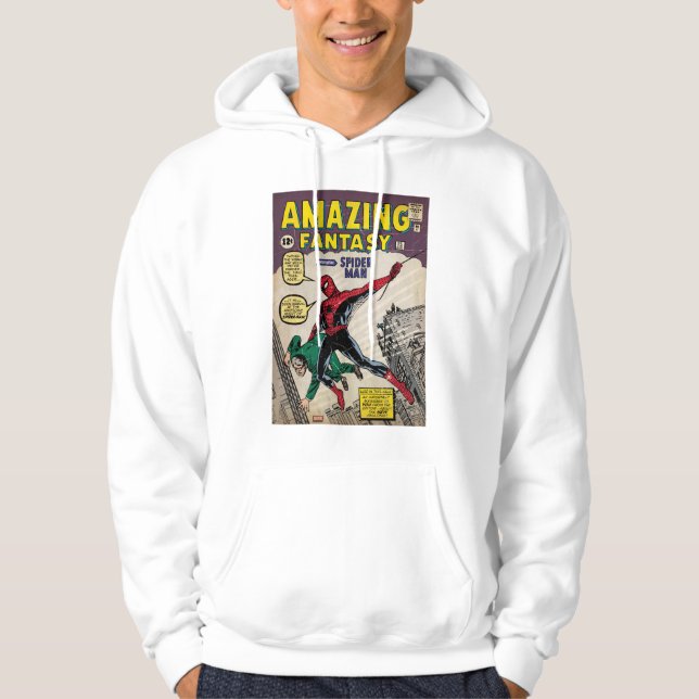 Amazing Fantasy Spider-Man Comic #15 Hoodie (Front)