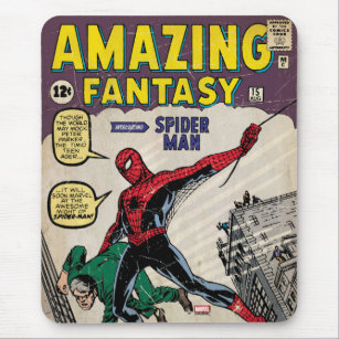 Amazing Fantasy Spider-Man Comic #15 Mouse Pad