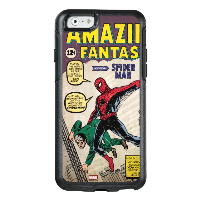 Amazing Fantasy Spider-Man Comic #15 Otterbox iPhone Case (Back)