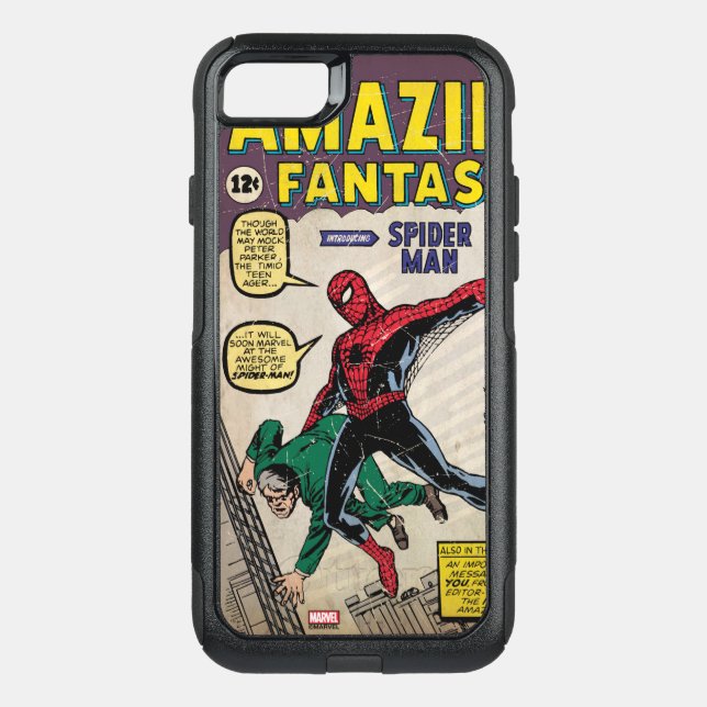 Amazing Fantasy Spider-Man Comic #15 Otterbox iPhone Case (Back)