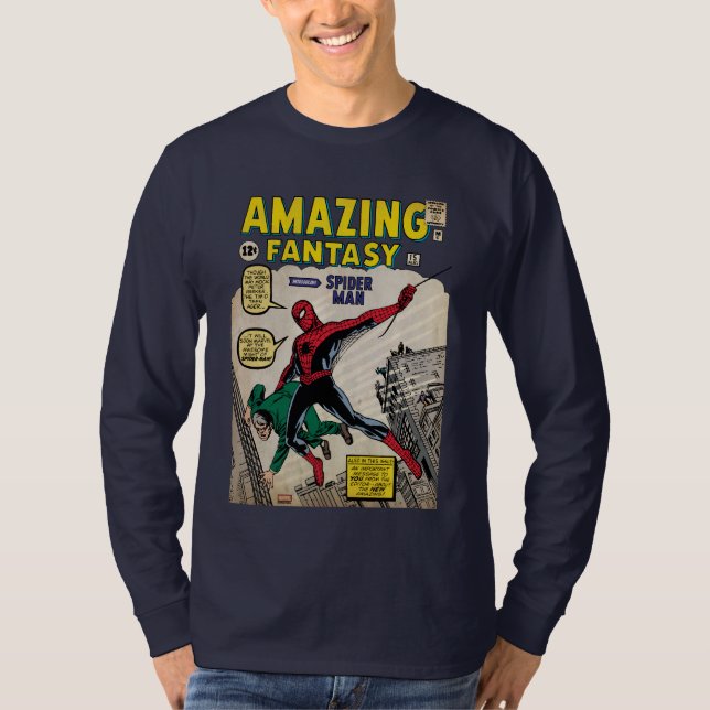 Amazing Fantasy Spider-Man Comic #15 T-Shirt (Front)