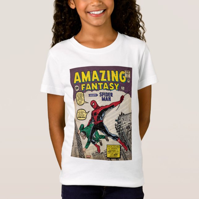 Amazing Fantasy Spider-Man Comic #15 T-Shirt (Front)