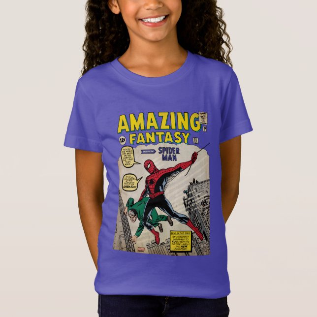 Amazing Fantasy Spider-Man Comic #15 T-Shirt (Front)